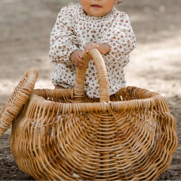 Rylee + Cru Quincy Blouse Set |Spice Floral - Picture 4 of 12